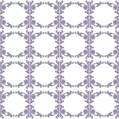 Kusursuz geometrik süslemeli vektör deseni