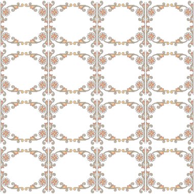 Kusursuz desen. Geometrik süs. vektör arkaplanı.