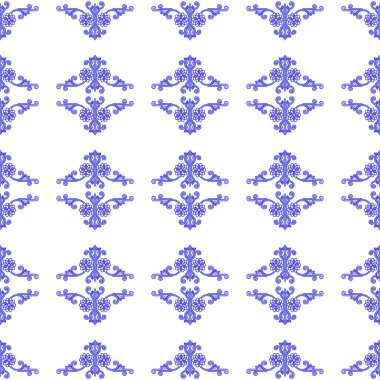 Mavi kar taneleri seamless modeli