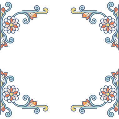 Süslü mahsul çiçekleri, çiçekleri, süslemeleri