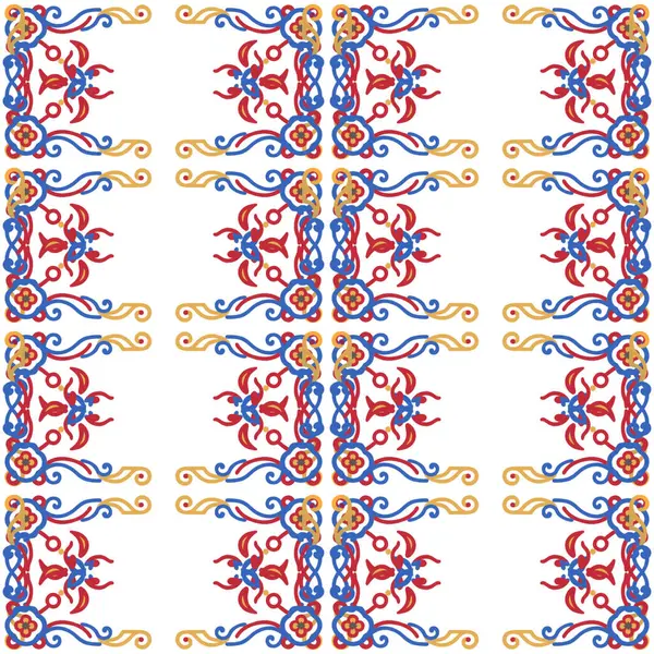 Yunanca süslemeli vektörsüz desen.