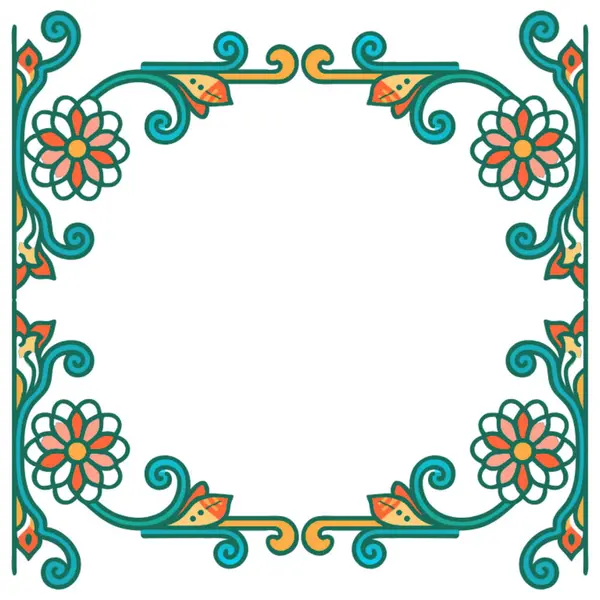 Çiçekli, yapraklı, dallı ve yapraklı.