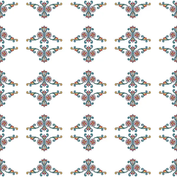 Soyut geometrik şekilli kusursuz desen