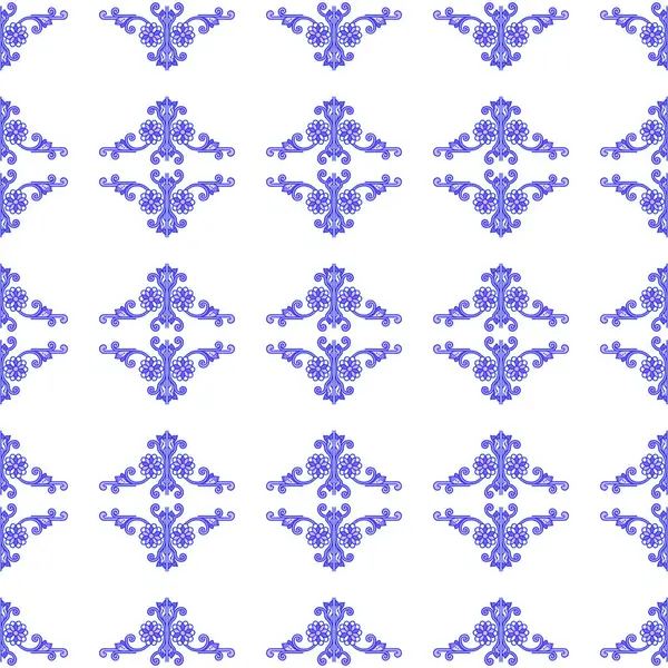 Mavi kar taneleri seamless modeli