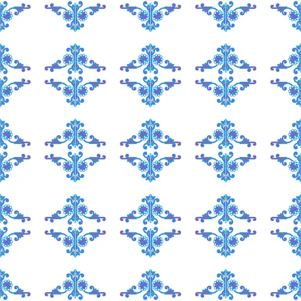 Soyut süs eşyasıyla kusursuz desen. vektör arkaplanı