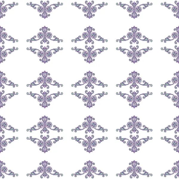 Çiçeklerle kusursuz desen. Kumaş, kumaş, duvar kâğıdı, kumaş, kumaş baskısı için.