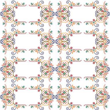 seamless pattern of abstract colorful background