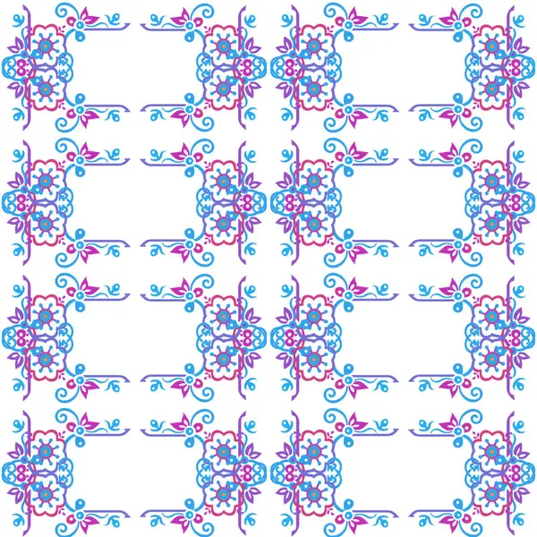 Kusursuz şablonun vektör illüstrasyonu