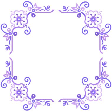 Çiçek çerçeveleri seti