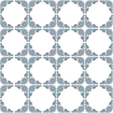 Kusursuz Vektör Deseni. Geometrik Süsleme Biçiminde Arkaplan DokusuName.