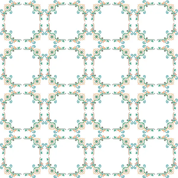 Kusursuz Vektör Deseni. Geometrik Süsleme Biçiminde Arkaplan DokusuName.