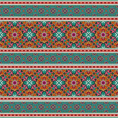 Doğulu süslemeli kusursuz vektör dokusu