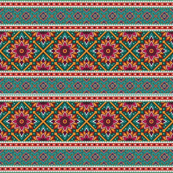 Kusursuz etnik düzen. renkli soyut arkaplan