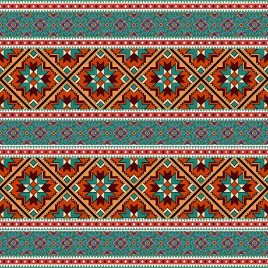 Kusursuz etnik kabile kalıbının vektör çizimi