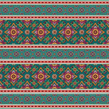 Ukrayna süsü ile kusursuz desen.