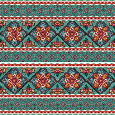 Çiçeklerin soyut soyut kökeni. Süssüz süsleme deseni