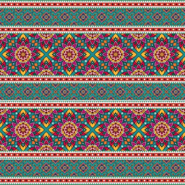 Kusursuz vektör çiçekli arka plan. Eldeki soyut desen