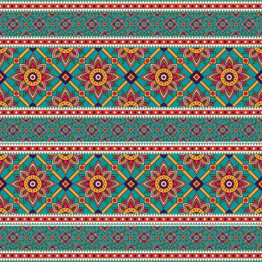 Kusursuz desen. Klasik dekoratif elementler. El çizimi arkaplan