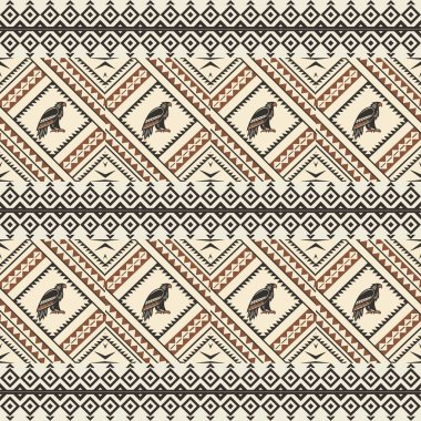 Soyut geometrik şekilli kusursuz desen