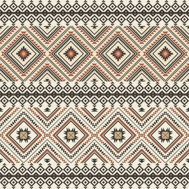 kabilesel kusursuz desen. vektör illüstrasyonu