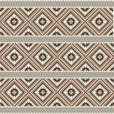 Kabile süsü ile kusursuz vektör deseni. etnik geçmiş