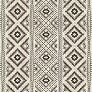 Etnik boho süsü. Kusursuz desen.