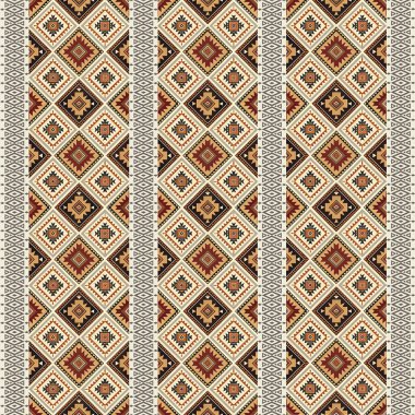 geometrik şekilli kusursuz desen