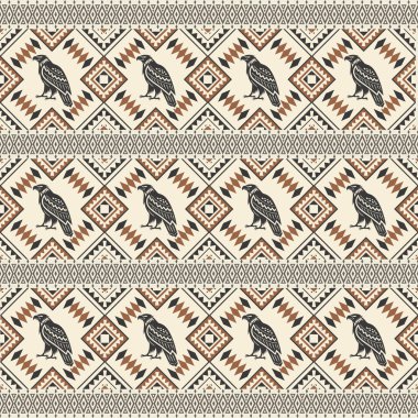 Tüylü pürüzsüz desen. etnik tarz.