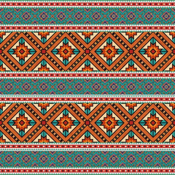 Etnik kabilelerin kusursuz kalıpları. renkli vektör arkaplanı