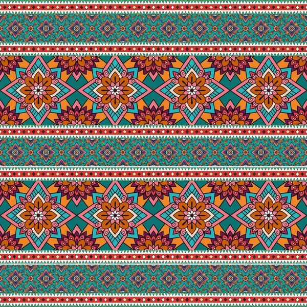 Geleneksel, kusursuz Hint sınırı. Kumaş ve tekstil tasarımı.