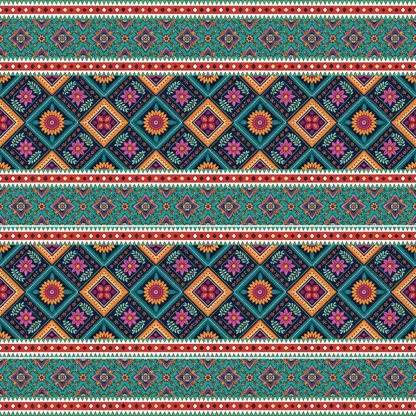 etnik seamless modeli. vektör çizim.