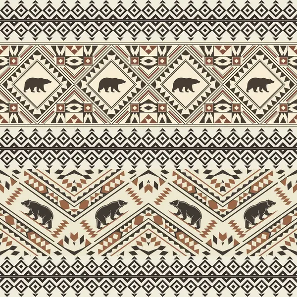 Kabile süsüyle kusursuz desen. vektör illüstrasyonu