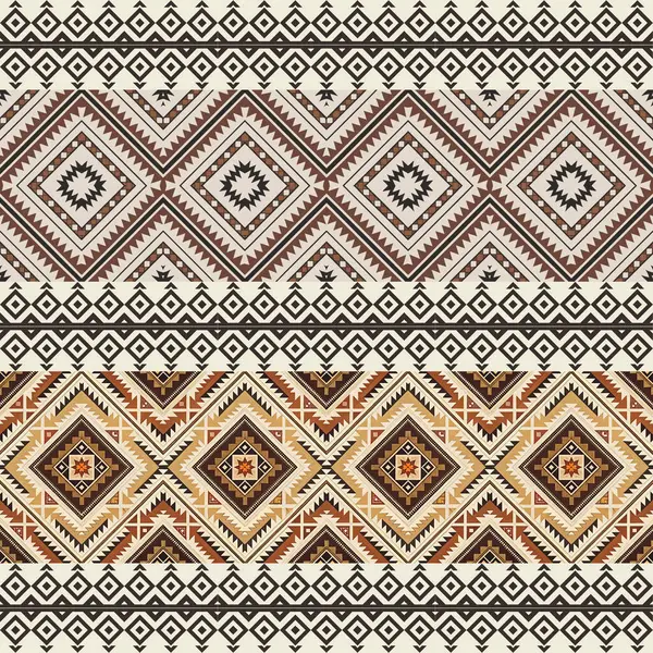 Vektör kusursuz desen. Kabile süsüne sahip etnik köken.