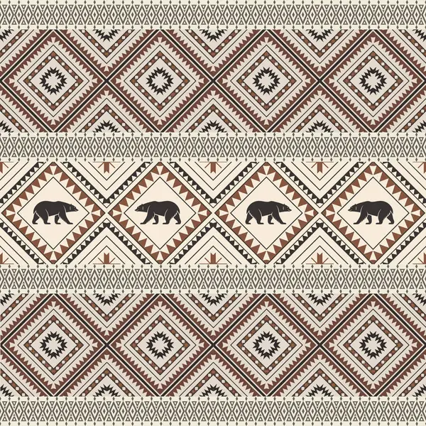 Kabile geometrik şekilli etnik düzen. vektör illüstrasyonu