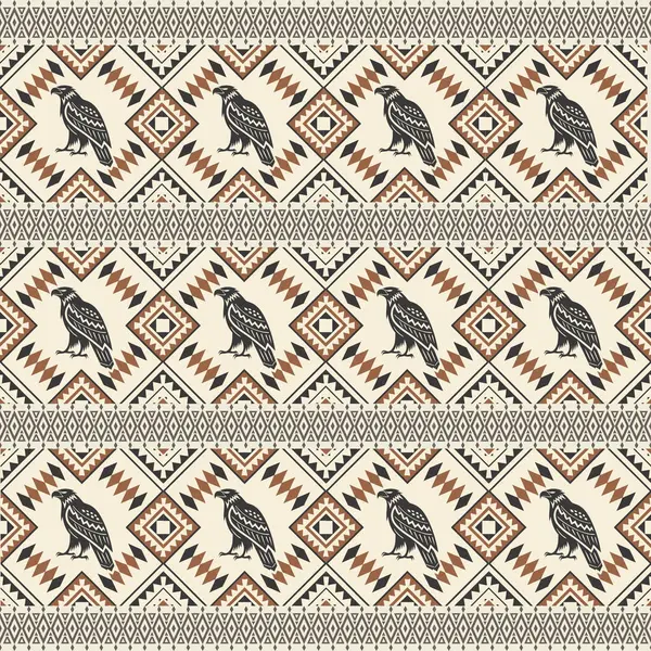 Seamless tribal modeli. Vektör çizim.