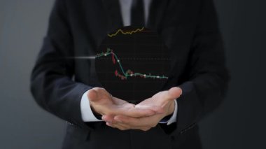 iş adamı el ele tutuşma grafiği