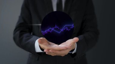 Tablet simgesi ile el