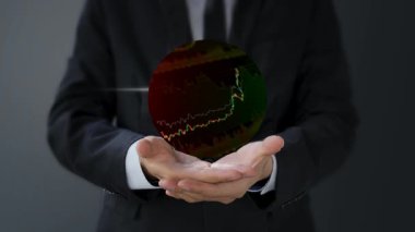 Borsadan çıkan finansal konsept