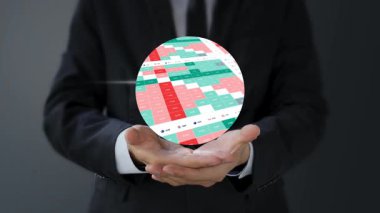 işadamı dijital tablet kullanma