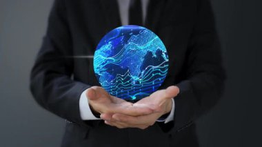 Dünya 'yı tutan bir iş adamı