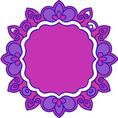 Vektör mandala. Mehndi arka plan danteli. Keskin köşeli oryantal süs.