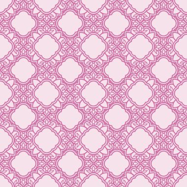Tasarım için pembe, soyut, kusursuz desen. Yüksek kalite çizim. Tekstil, duvar kağıdı, ambalaj, kumaş, ambalaj için tasarım. modern desen