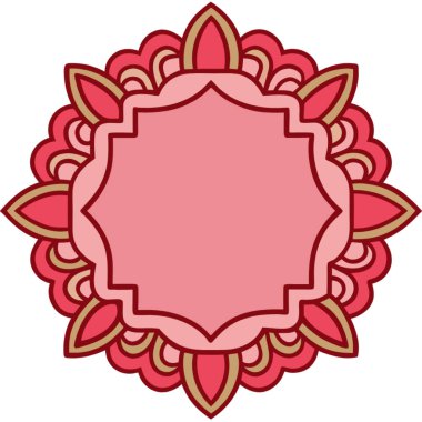 dekoratif kırmızı çiçek süsü