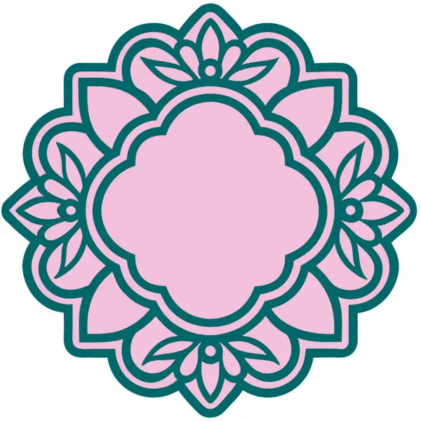 Çiçek ikonu. vektör illüstrasyonu