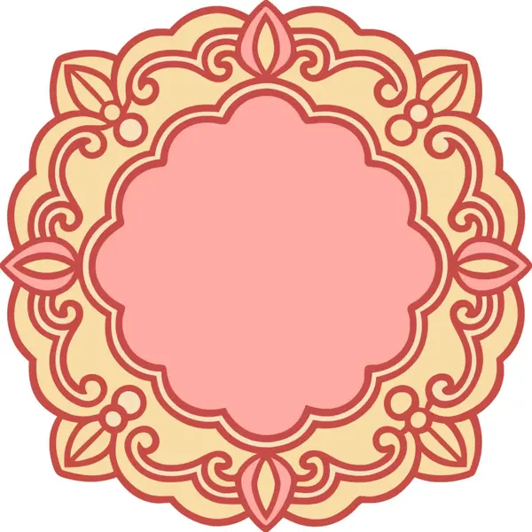 çiçek süsleme vektör tasarımı