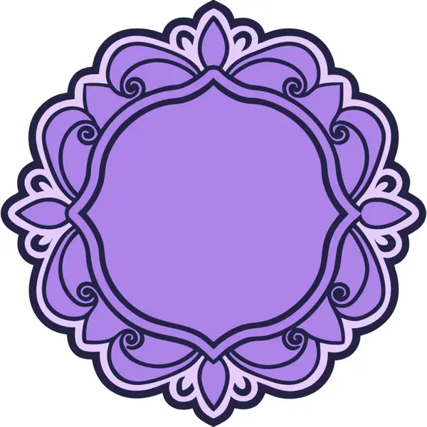 Vector floral dekoratif unsur tasarımı için