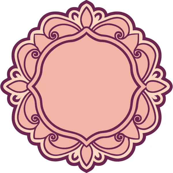 vektör dekoratif süsleme biçimi illüstrasyonu.