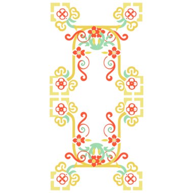 Alfabenin dekoratif ögeleri, tasarım