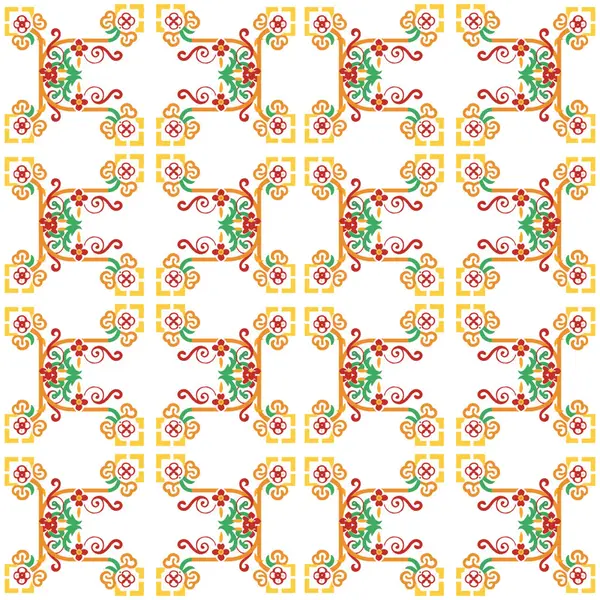 Çiçek süslemesinin vektörsüz deseni, kumaş, tekstil, web sitesi, ambalaj, duvar kağıdı tasarımı.