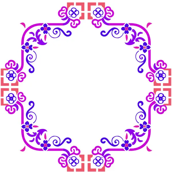 tasarım için vektör dekoratif çerçeve